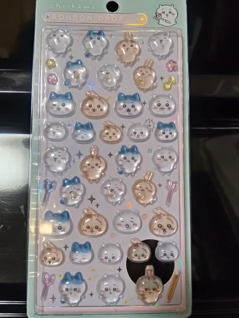 【正規品】ちいかわボンボンドロップシール 5枚セット
