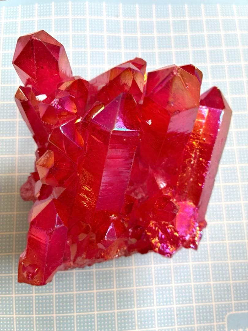 オーラ水晶 クラスター