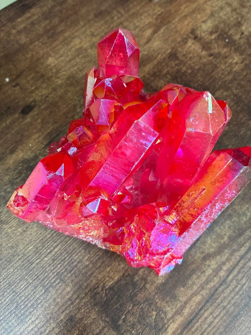 オーラ水晶 クラスター