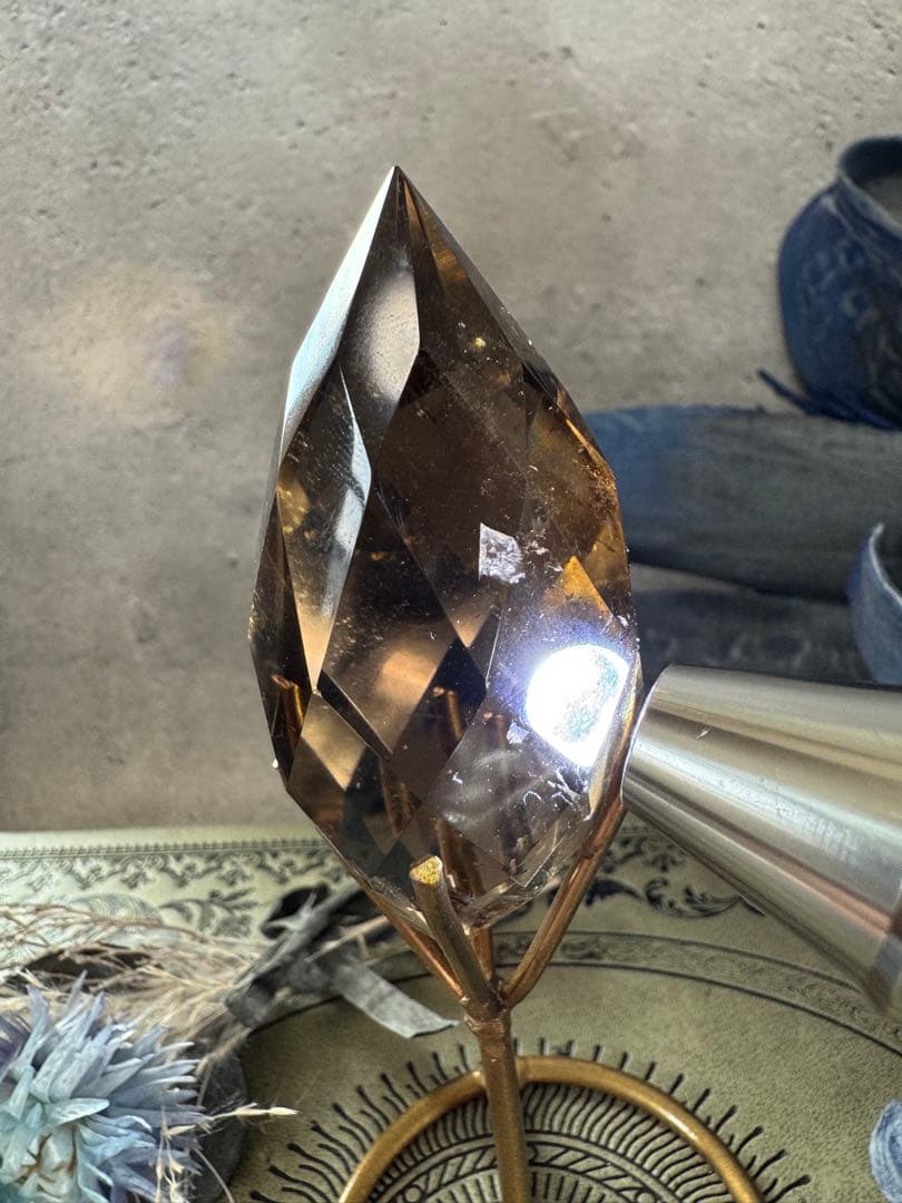 クールビューティー　スモーキー　レムリアンシード　アシンメトリー　ダイヤモンド