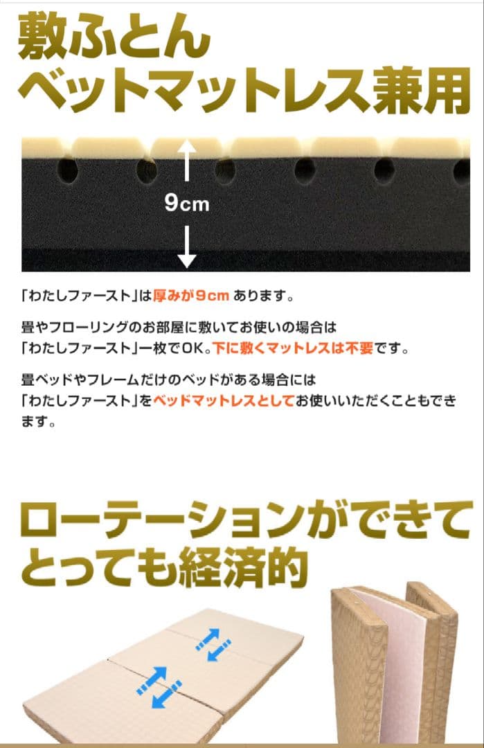 西川マットレス　わたしファースト