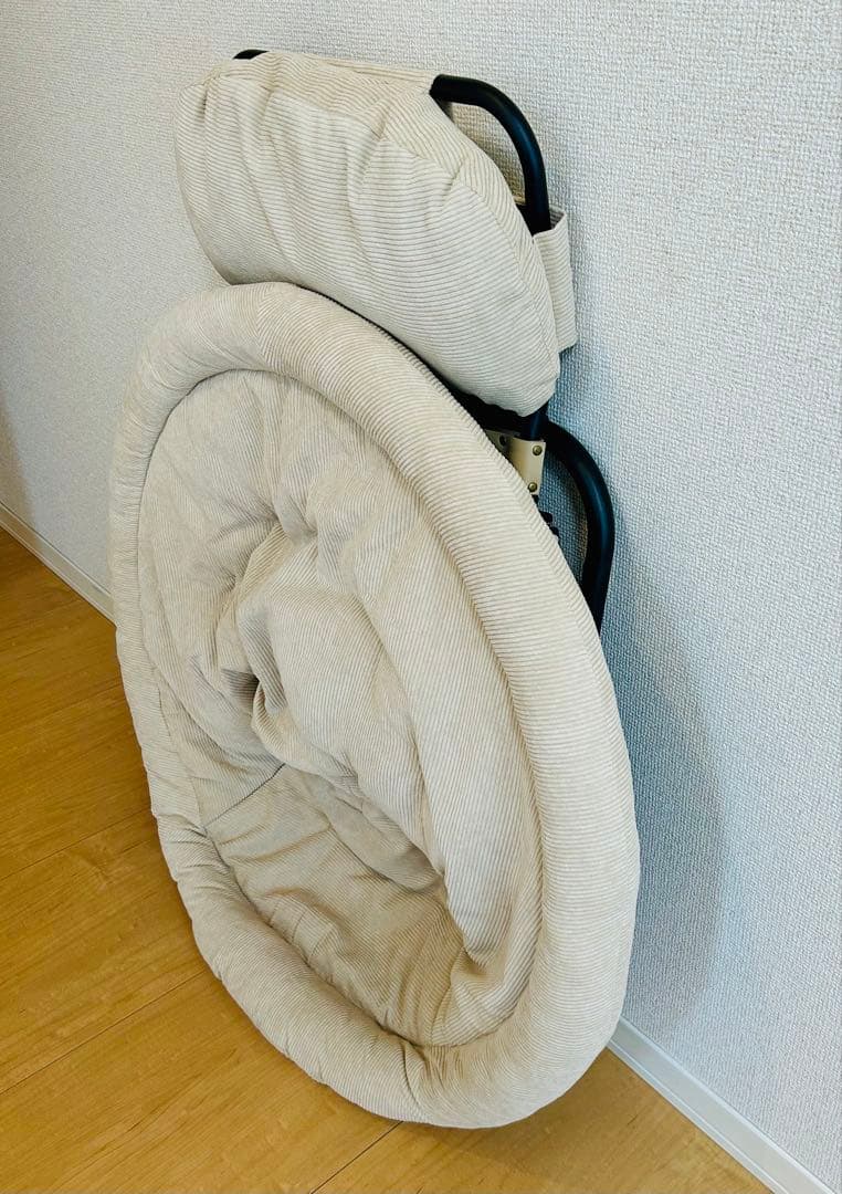 【値下中】リクライニングチェア ベージュ 折りたたみ