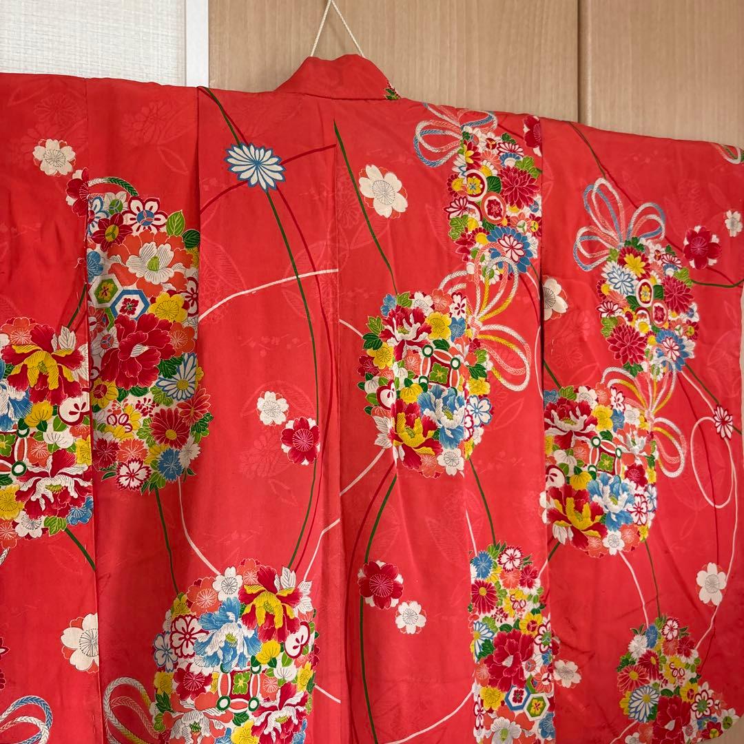 アンティーク大正ロマン　七五三着物　アンティーク　子供着物　七五三　一点もの