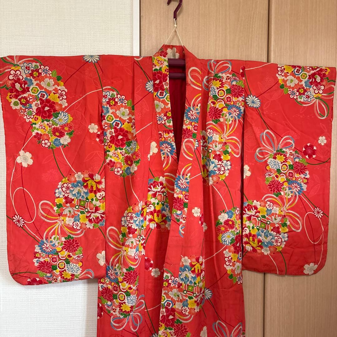 アンティーク大正ロマン　七五三着物　アンティーク　子供着物　七五三　一点もの