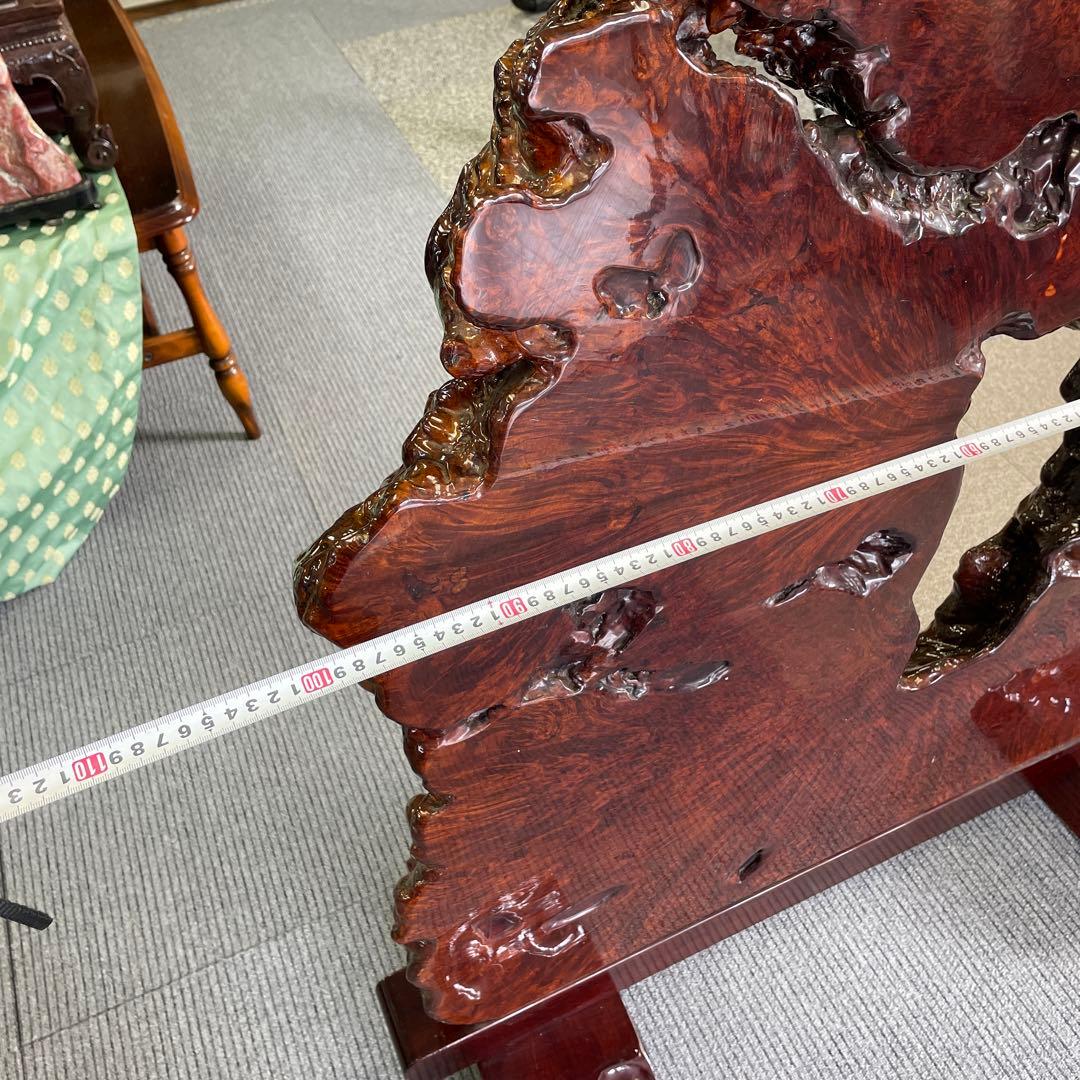 屋久杉、屏风，花梨，花梨瘤 ，瘤杢，玉杢，