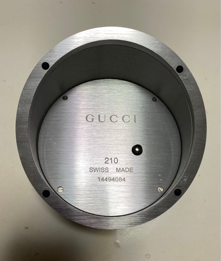グッチ◇GUCCI◇置き時計◇シマ◇YC210007◇シェリーライン◇未使用品