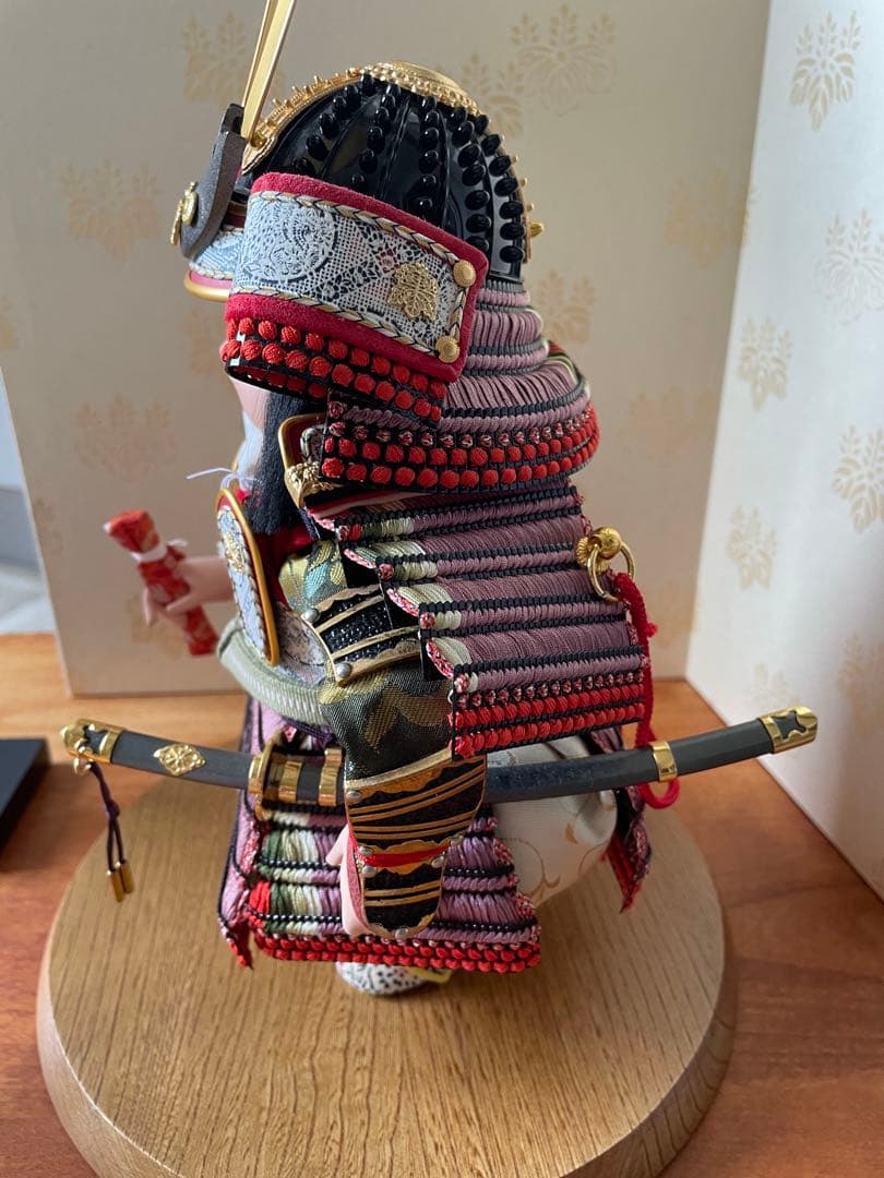 【美品】幸一光 五月人形 鎧着若大将 虎太郎