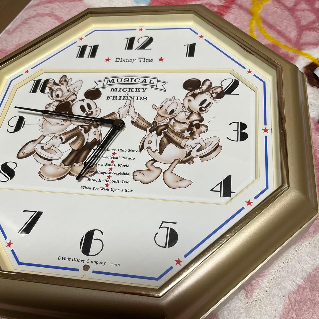 SEIKO セイコー　Disney Time ミッキー フレンズ 音楽掛時計