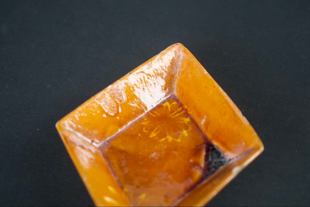 八代 大樋長左衛門 (大樋宗春) 造 菱皿 向付 20客 共箱 懐石料理道具