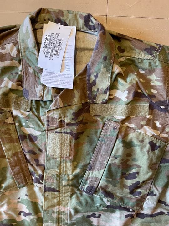 米軍放出品 スコーピオン W2 コンバットシャツ マルチカム M-S 特殊