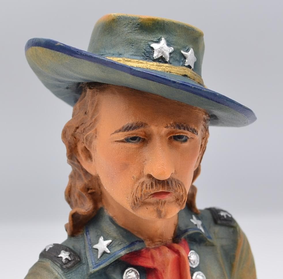 バッファロー・ビルの胸像　アンリ　ANRI　イタリア　16ｃｍ　ヴィンテージ