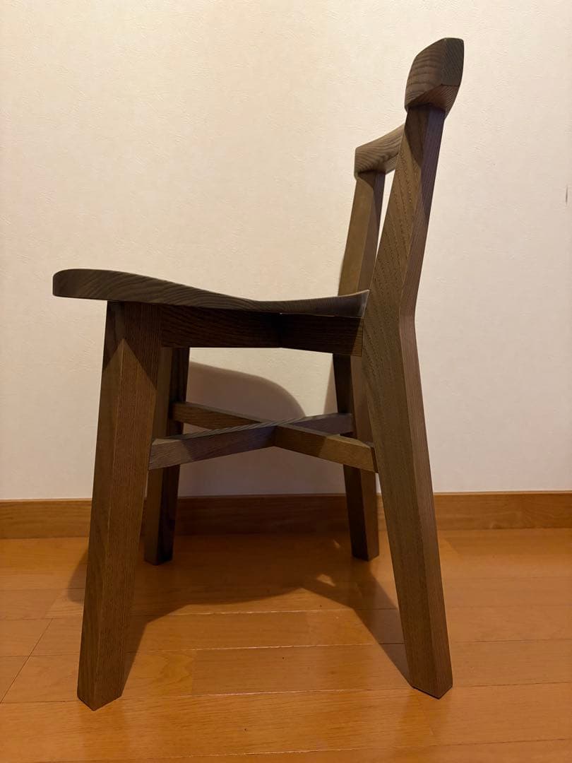 ナチュラルウッド スツール 木製 ハンドメイド チェア 子供