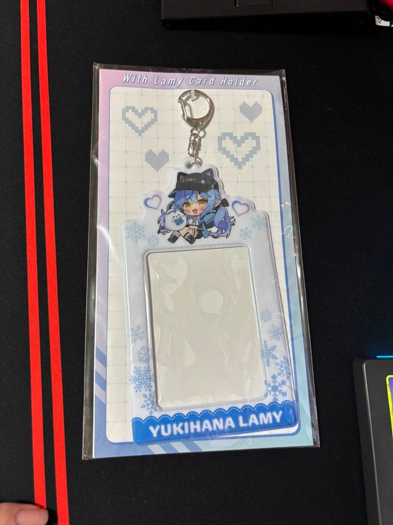 雪花ラミィ ラミィといっしょカードホルダー 直筆入り チェキ風