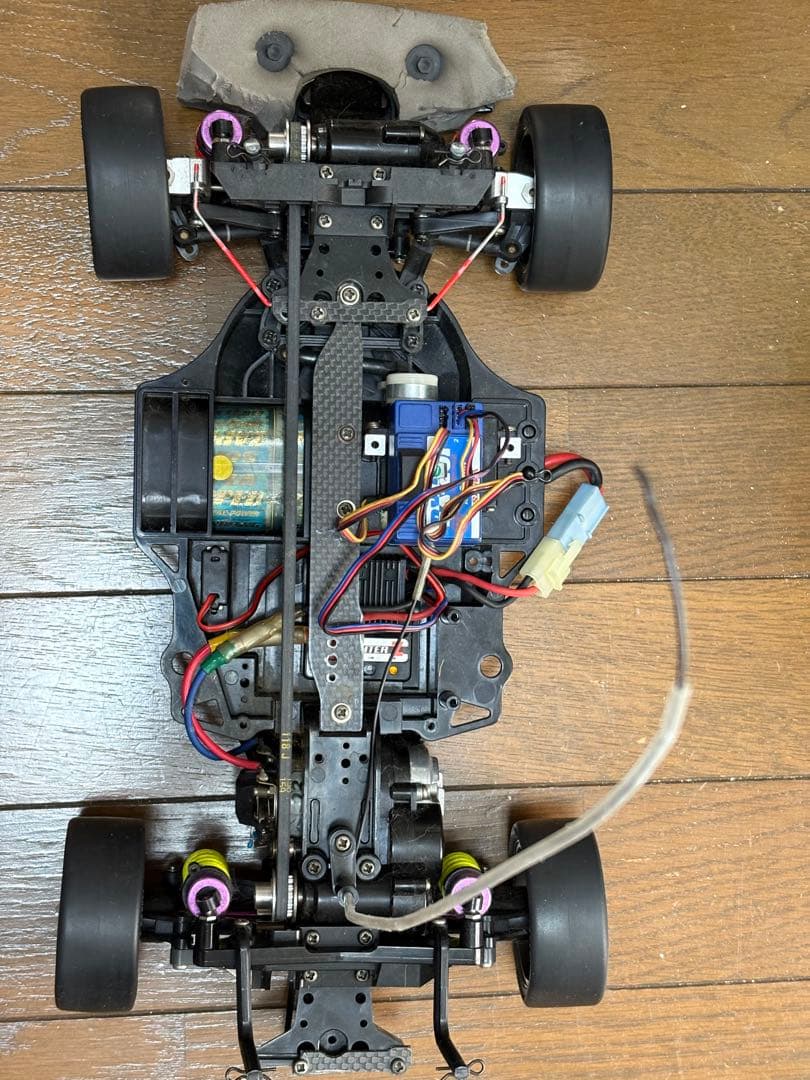 タミヤラジコンカー 1台プロポ完動品セット他タミヤシャーシ2台