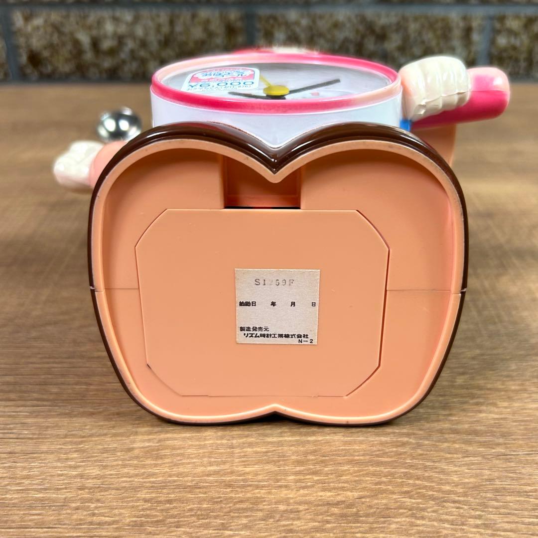 昭和レトロ おタマちゃん 女の子 おしゃべり 目覚まし時計 シチズン