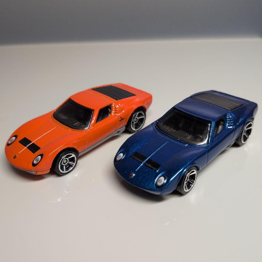 Hot Wheels ランボルギーニミウラ 2台セット - メルカリ