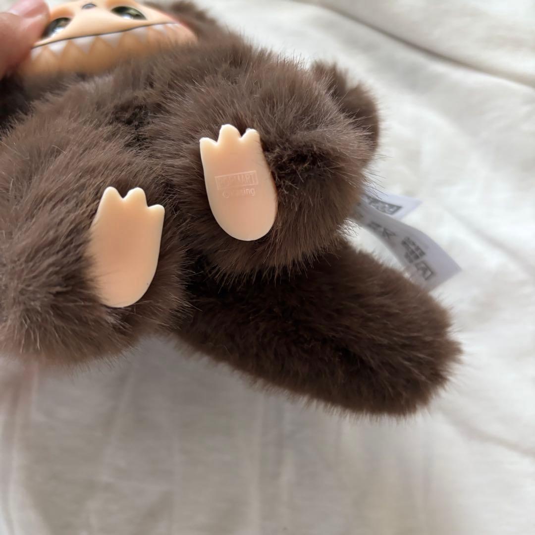 Labubu ラブブ zimomo ジモモ しっぽ付きブラウン♡ - メルカリ