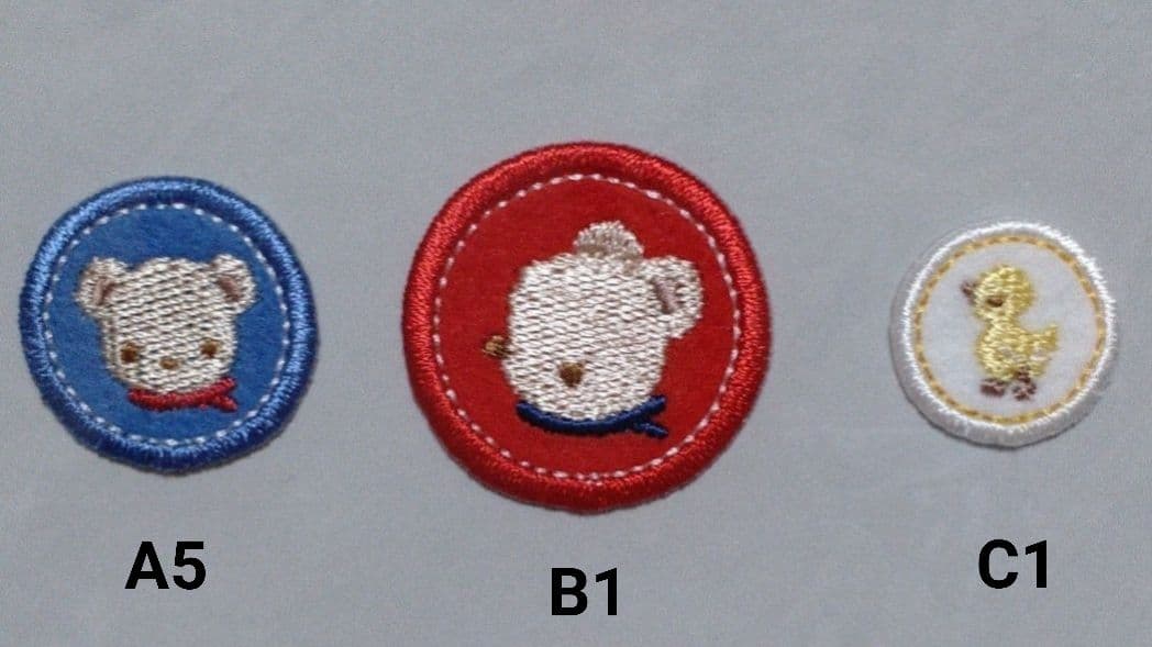 ファミリア　ワッペン　確認用