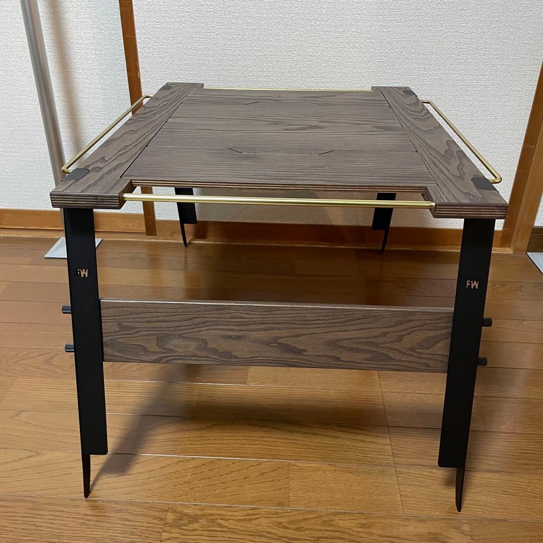 field works FWウッドテーブル ウォルナット IGT規格※バーナ別売