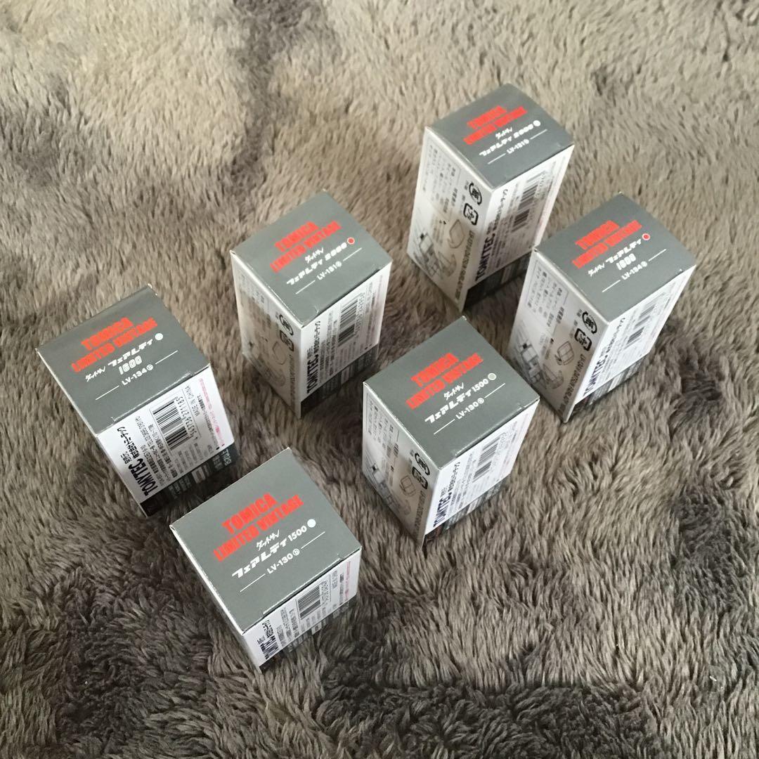 トミカリミテッドビンテージ　ダットサン　フェアレディZ 6個セット（訳あり）