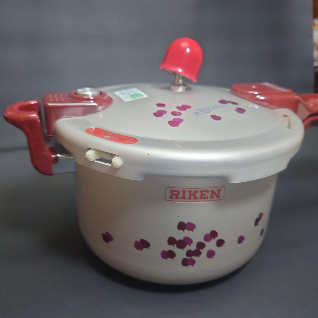 【未使用品】理研 圧力鍋 片手鍋 こなべちゃん 3.0L