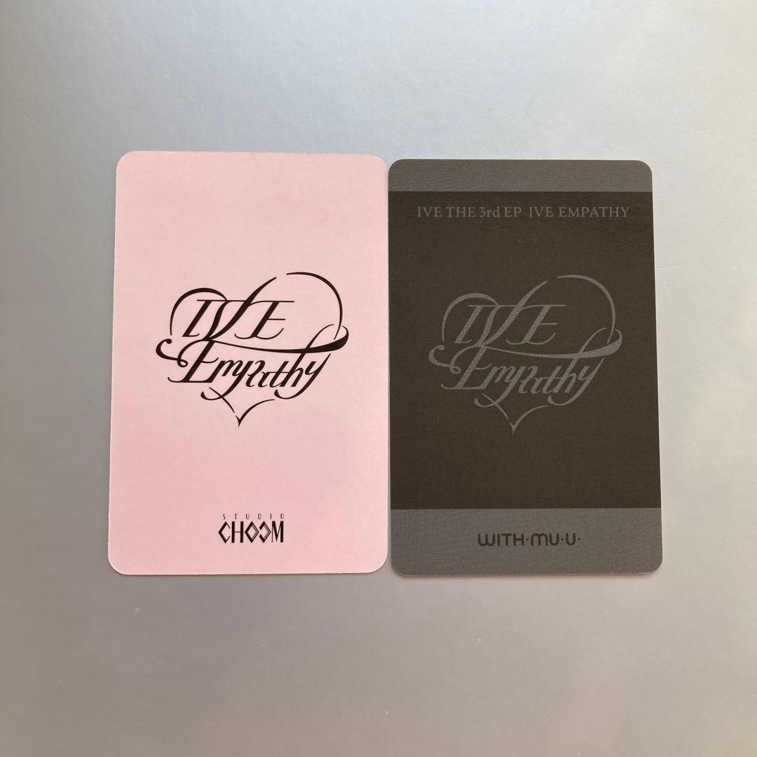 IVE ウォニョン トレカ ポラロイド 2点 IVE EMPATHY - メルカリ
