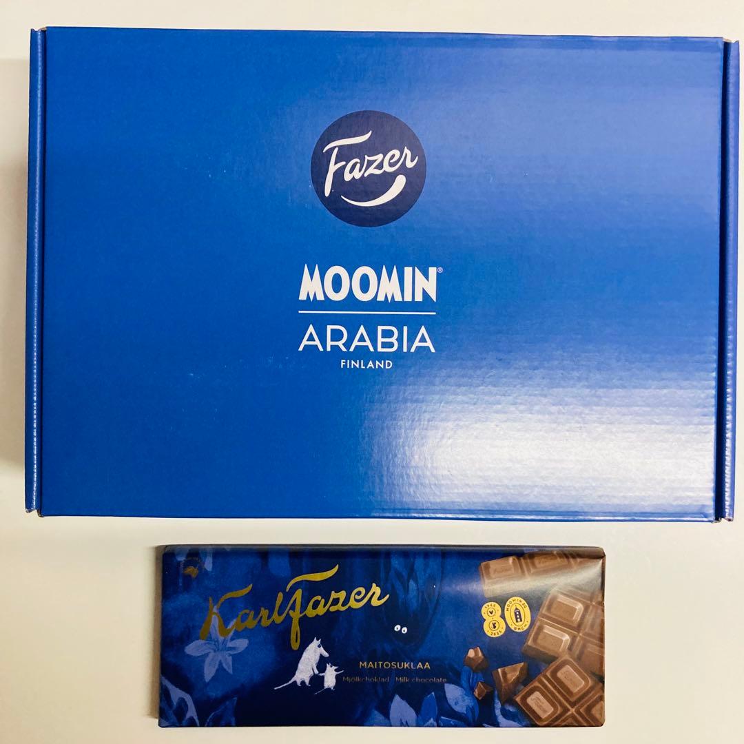 アラビア ムーミン 生誕80周年記念 ボウル＆ファッツェル チョコレート