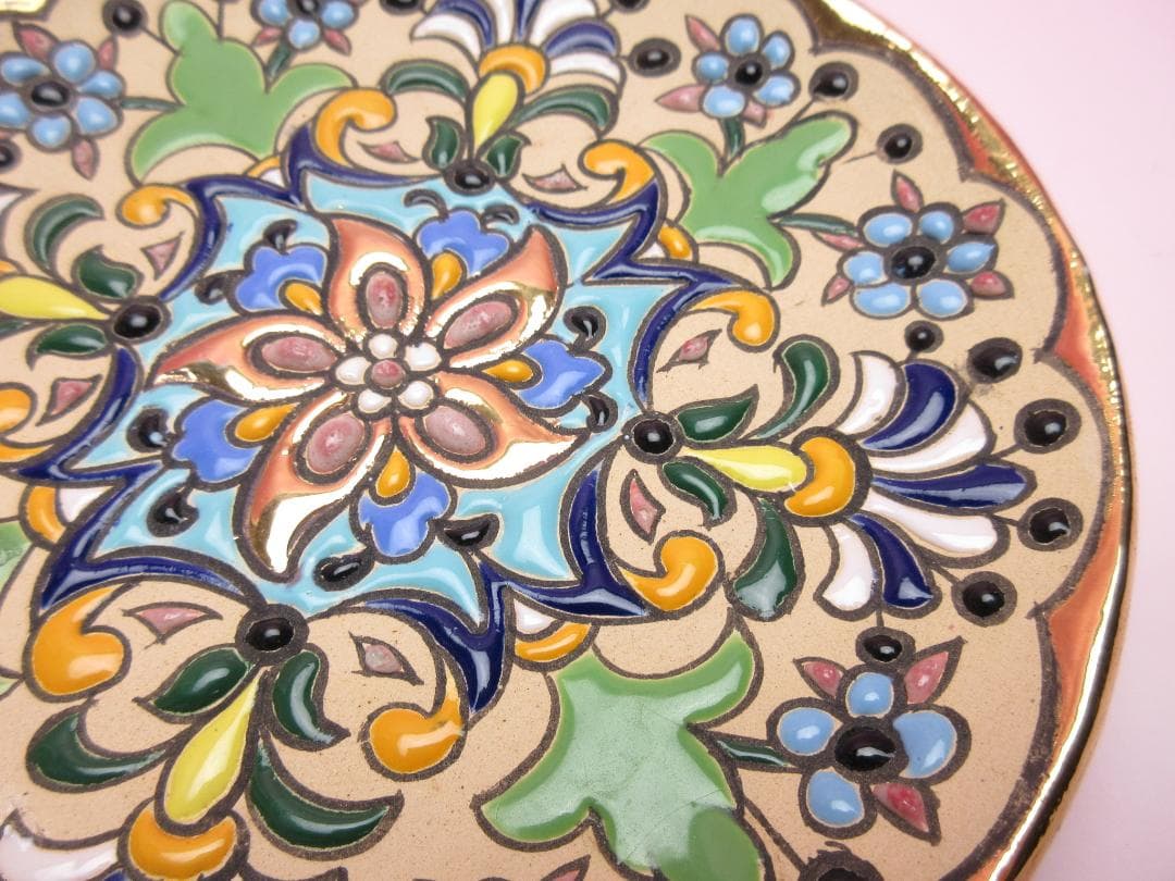 スペイン セビリア焼 飾り皿 CEARCO ORO DELEY 24K 他 - メルカリ