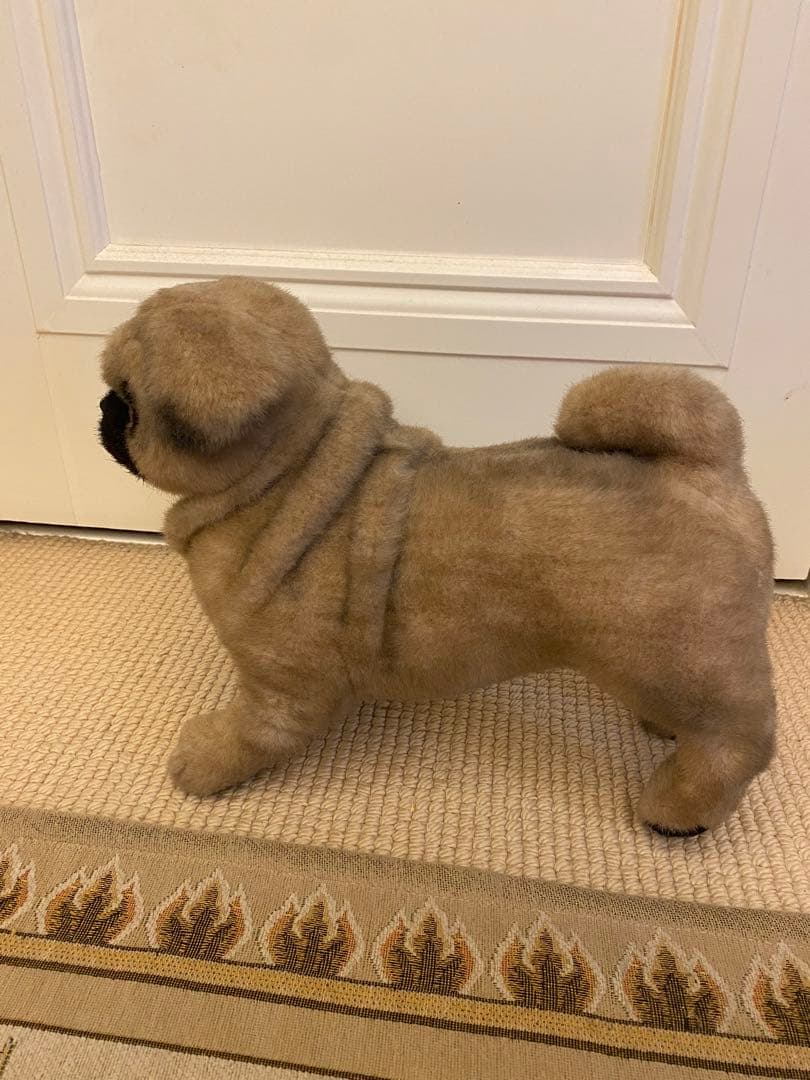 昭和レトロ　オリエンタルトーイ　パグ　ぬいぐるみ