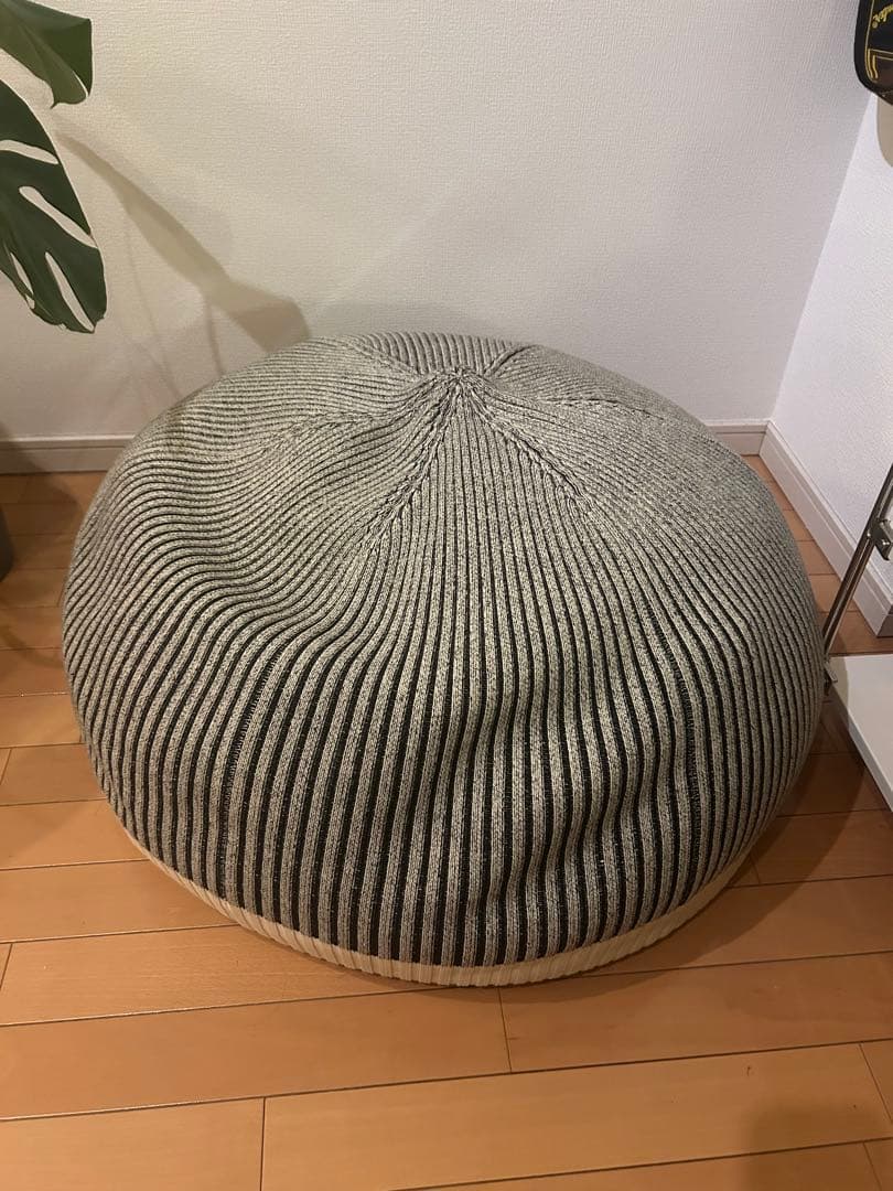 IDEE PUUF イデー　プーフ　White×Black MIX PUUF