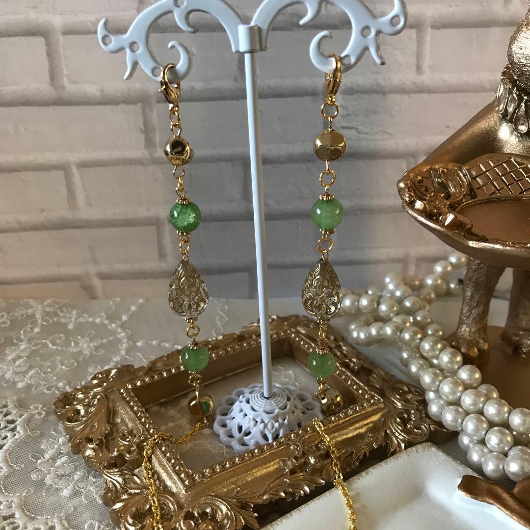 ♪554❤️  アンティーク　ビーズ　マスクチェーン　メガネチェーン　ハンドメイド