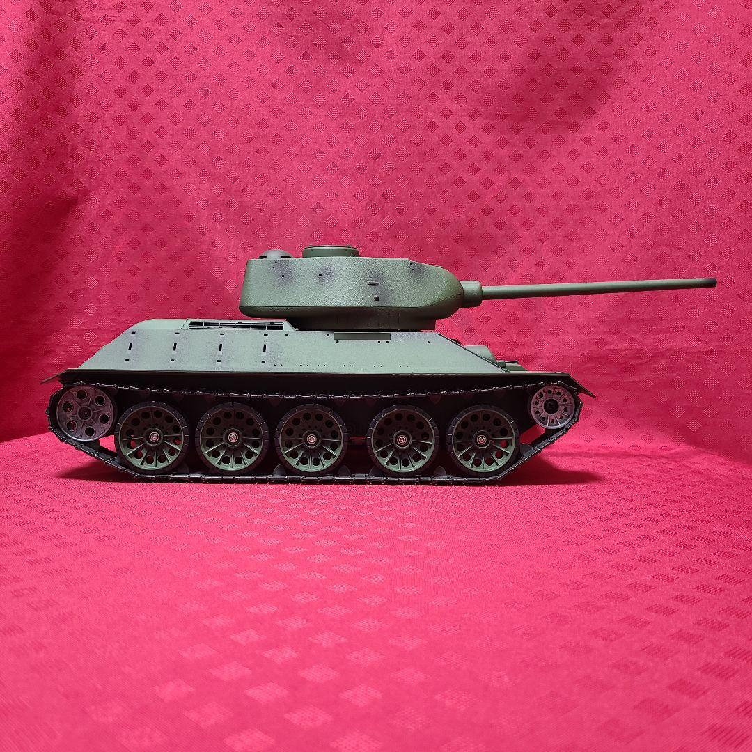 【ジャンク】 ヘンロン RUSSIAN ARMY TANK T-34/85