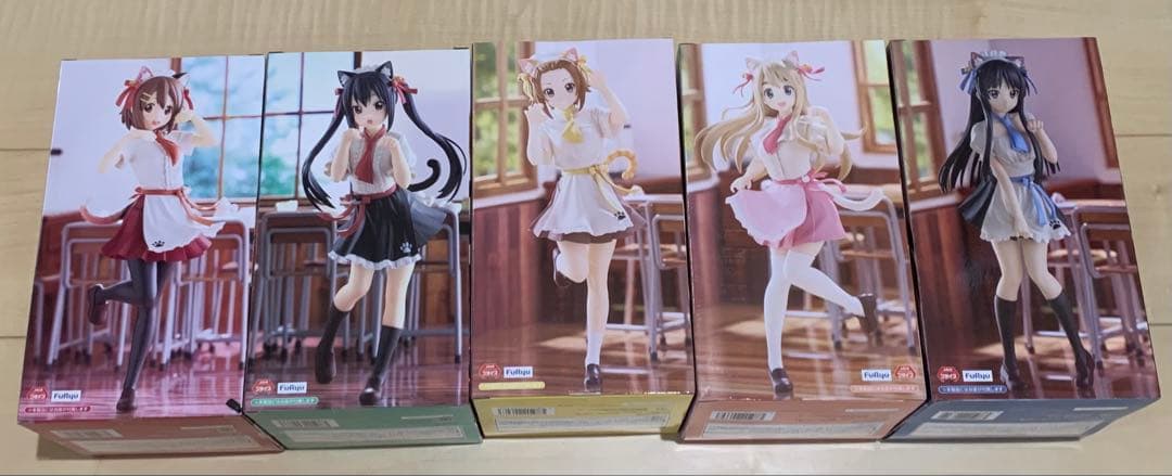 【未開封】けいおん！フィギュア 5体セット