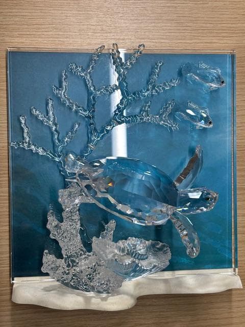 年始セール★SWAROVSKI 会員限定 ワンダーオブザシー エタニティー 亀