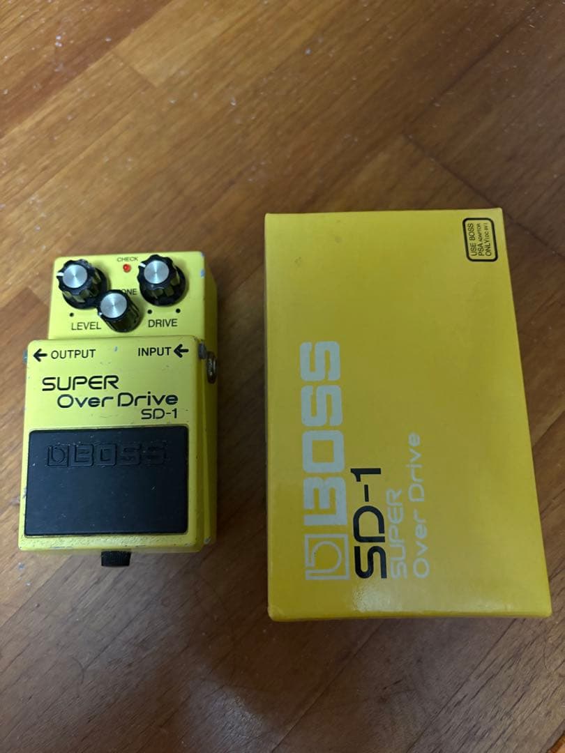 BOSS SD-1 Kensei Ogata Transparent Mod BOSS Mod