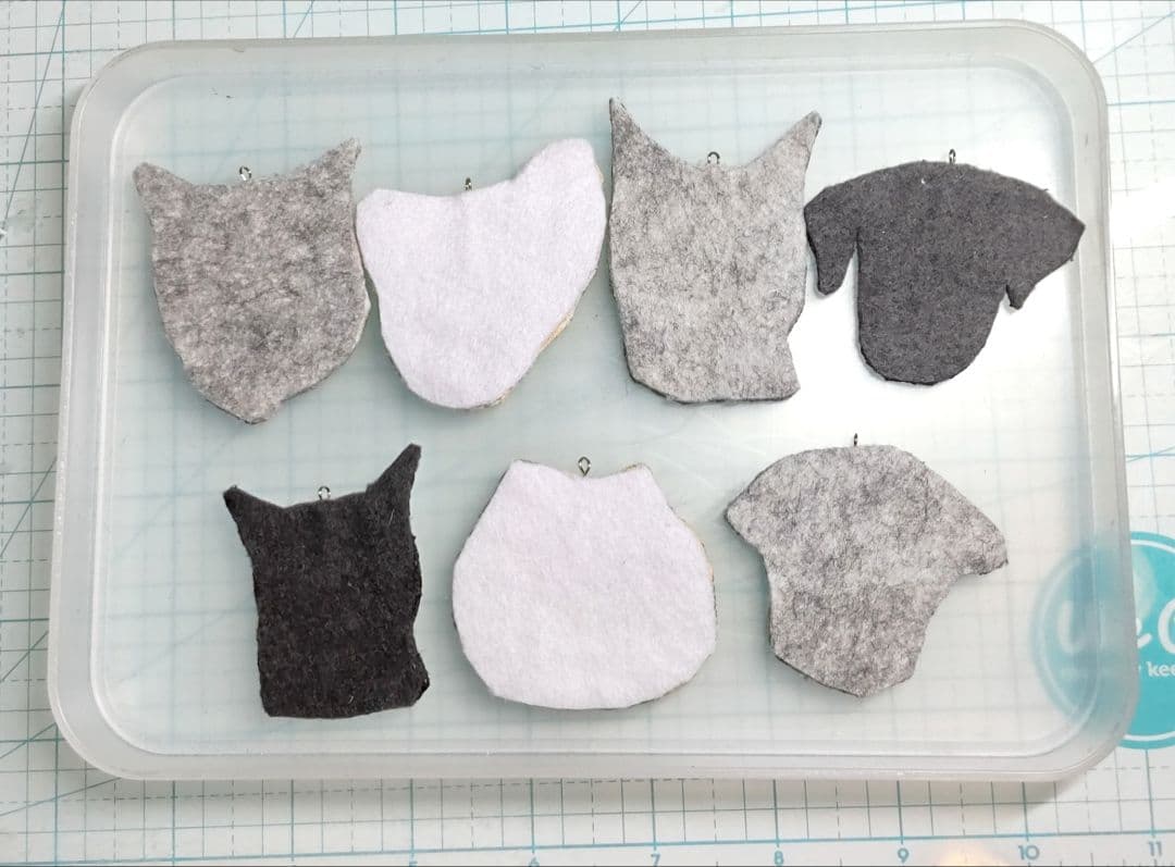 刺繍アート 犬猫モチーフ