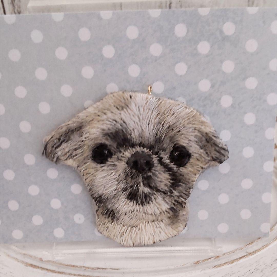 刺繍アート 犬猫モチーフ