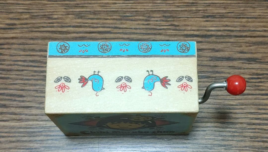 レア　ちびまる子ちゃん♪おどるポンポコリン♪手回しオルゴール　ビンテージ