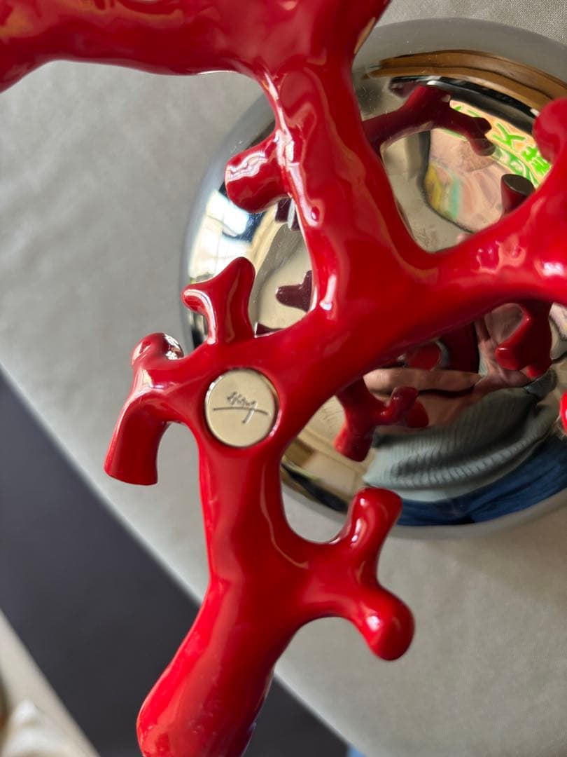 Michael Aram ' コーラルスタンド付ボウル