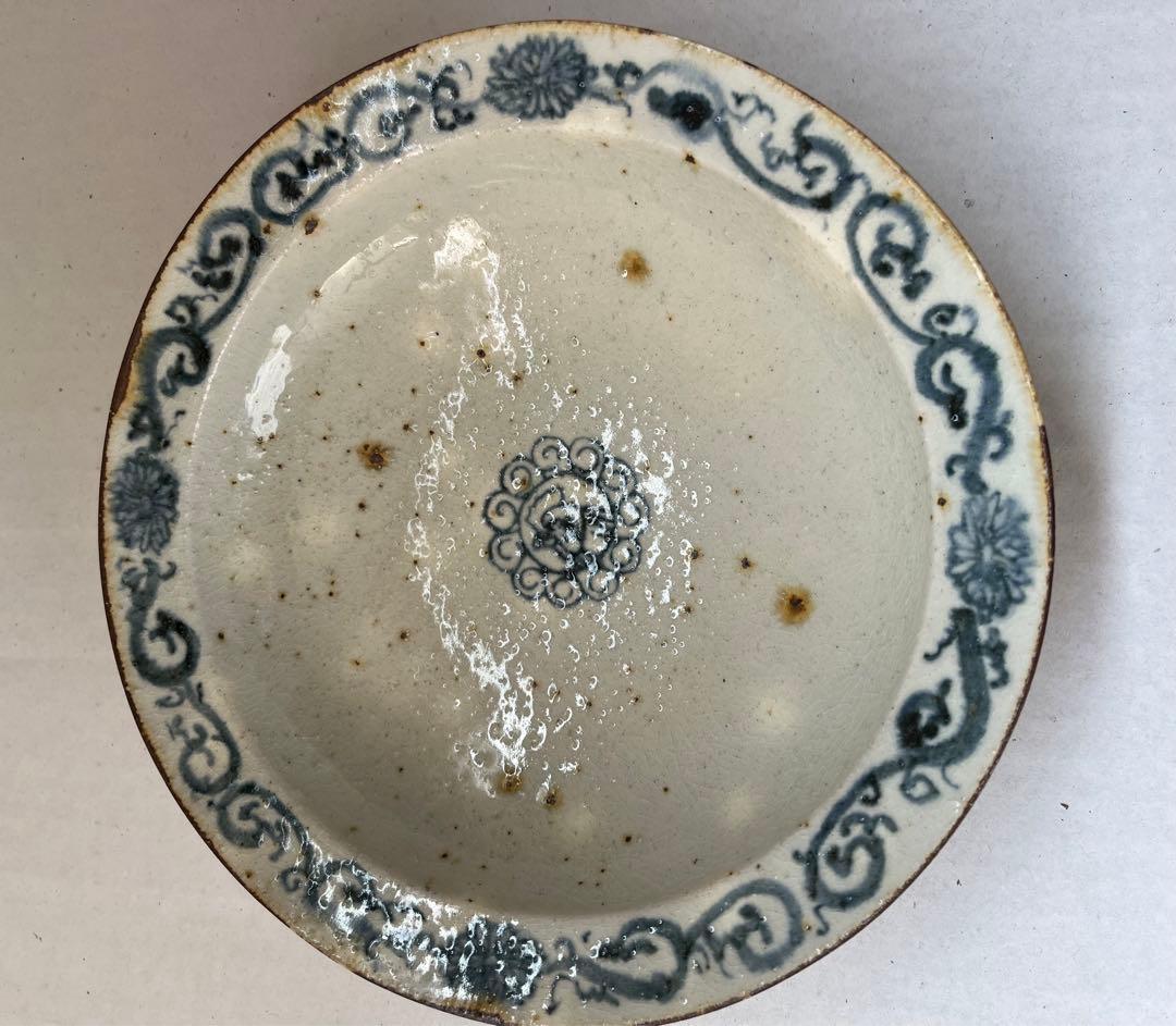 市野吉記さん　コウホ窯　プレート皿　2枚