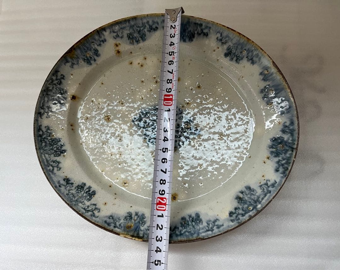 市野吉記さん　コウホ窯　プレート皿　2枚