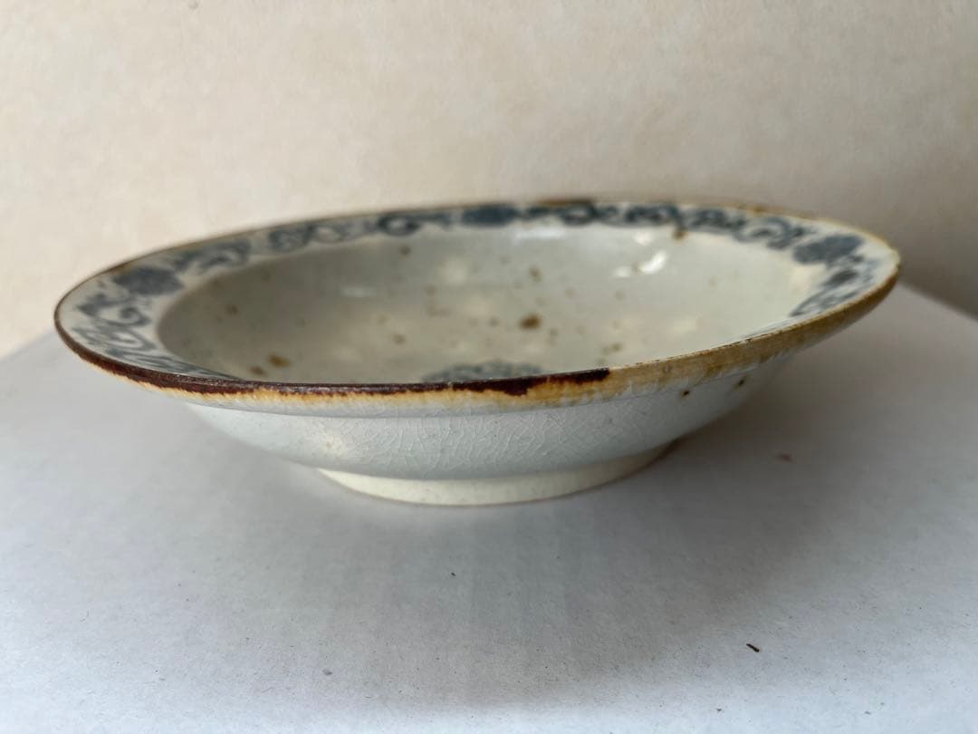 市野吉記さん　コウホ窯　プレート皿　2枚