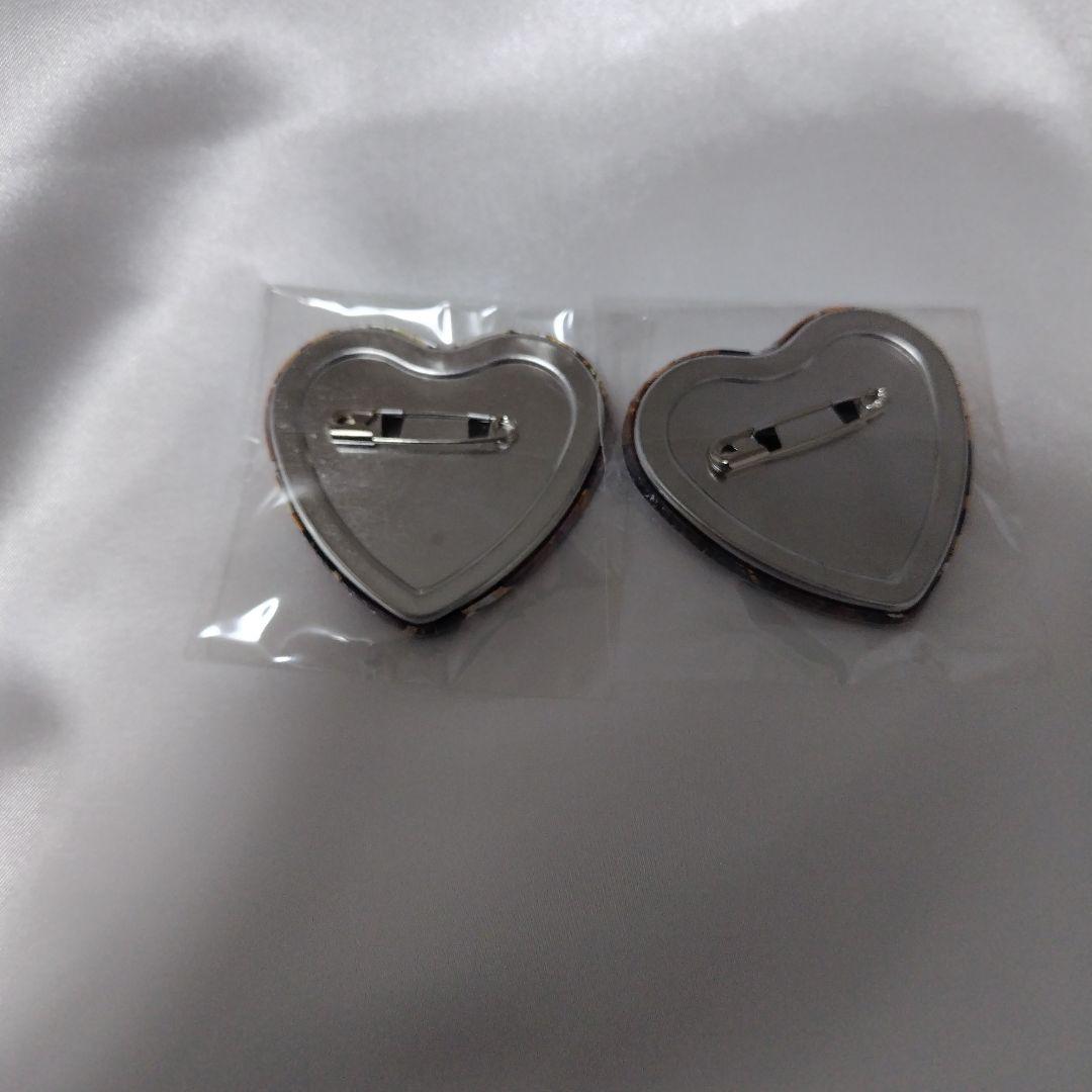 Collar✕Malice マイクロファイバータオル ハート缶バッジ