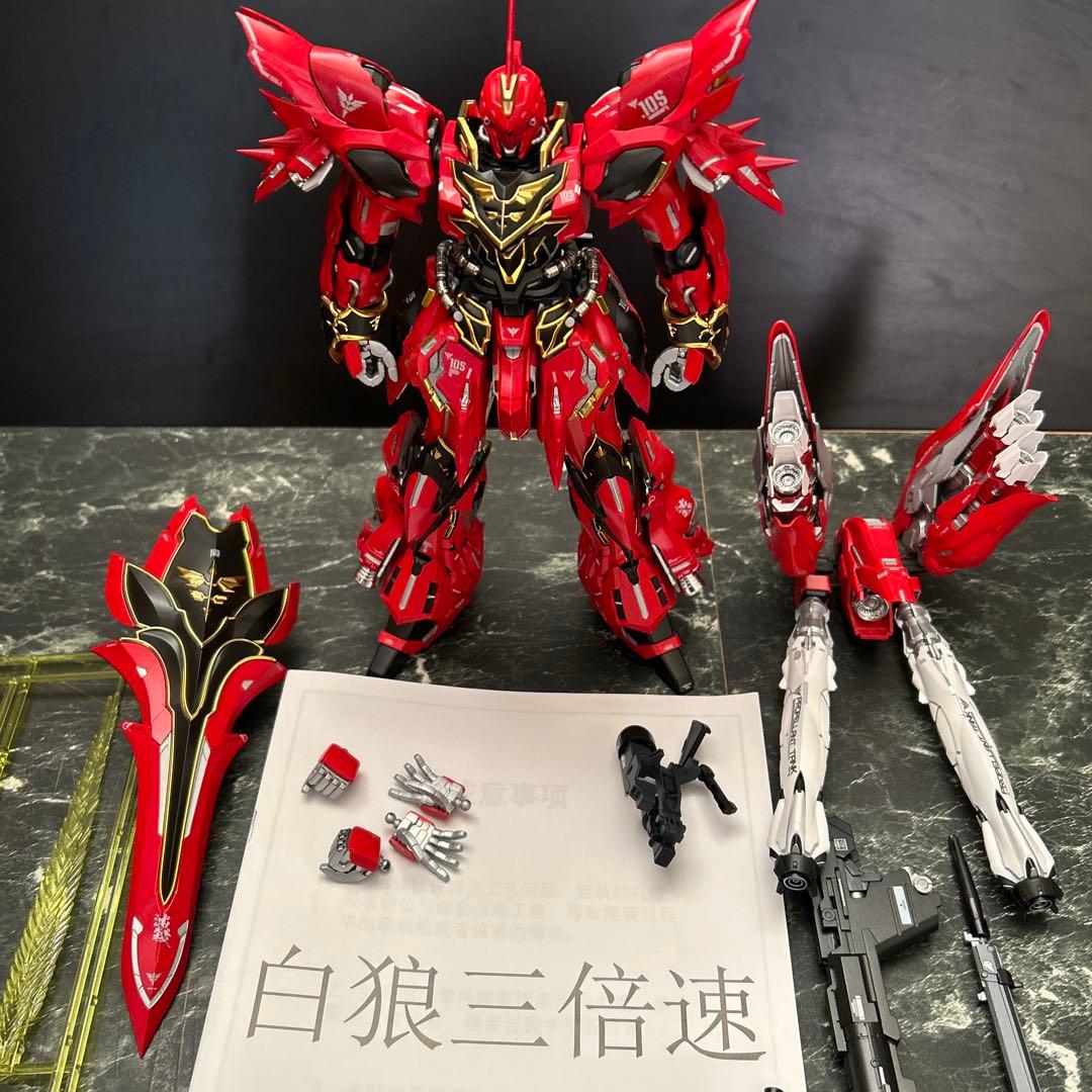 中華プラモ 彗星科技1/100白狼三倍速 海外製プラモデル完成品 - メルカリ