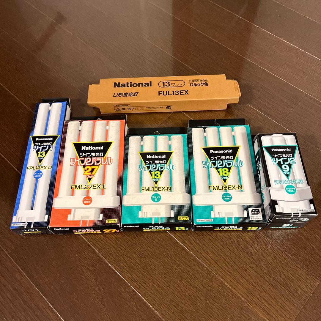 National ツイン蛍光灯 まとめ売 倉庫整理 - メルカリ