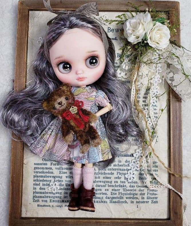 No.220カスタムアイシードール 【*。ラピっ子doll】ミディブライス