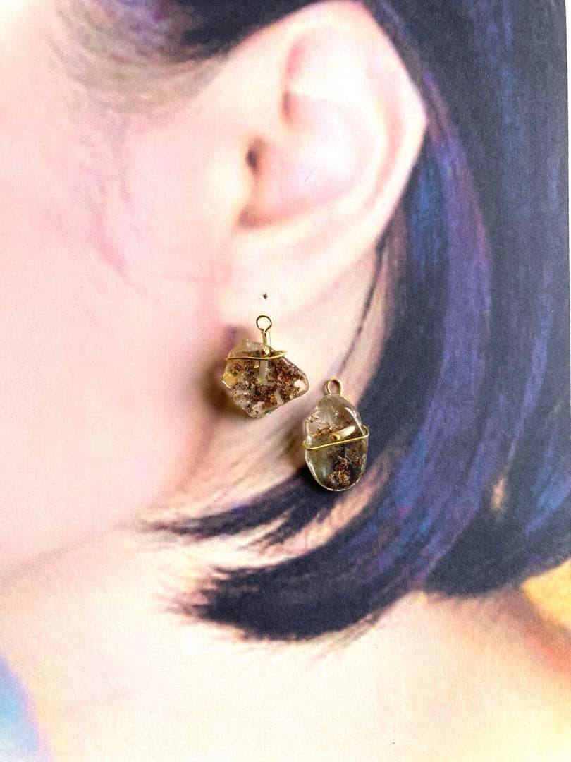 no.0109 bronze sandのラフラップ　一点物