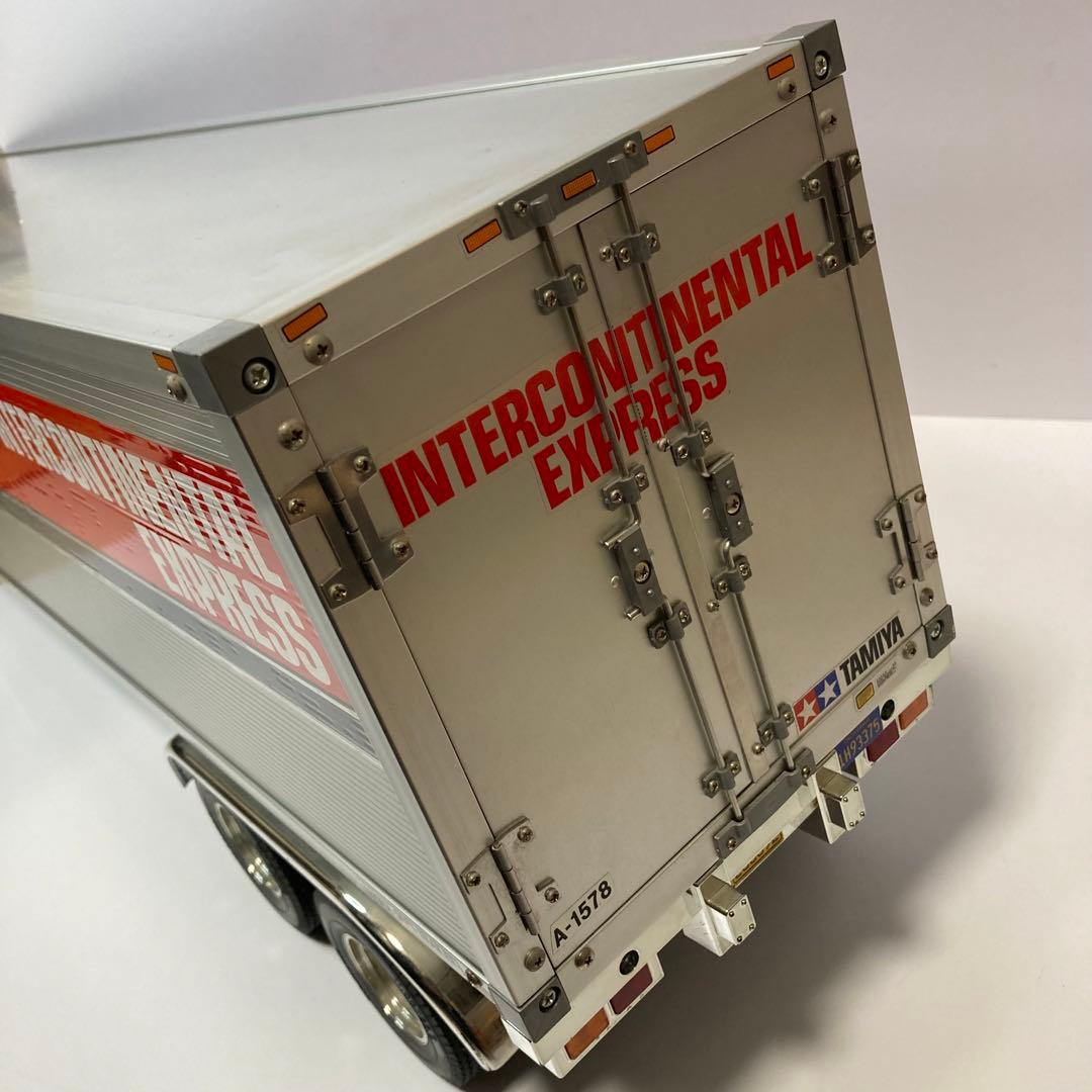 タミヤ 1/14RC トレーラートラック用 パネルバン セミトレーラー