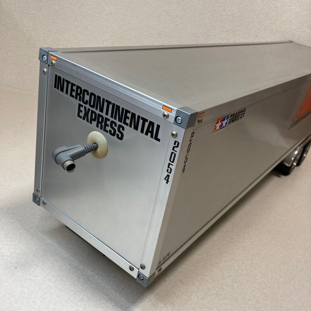 タミヤ 1/14RC トレーラートラック用 パネルバン セミトレーラー