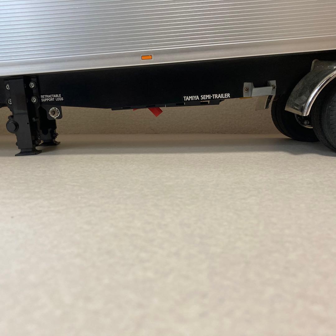 タミヤ 1/14RC トレーラートラック用 パネルバン セミトレーラー